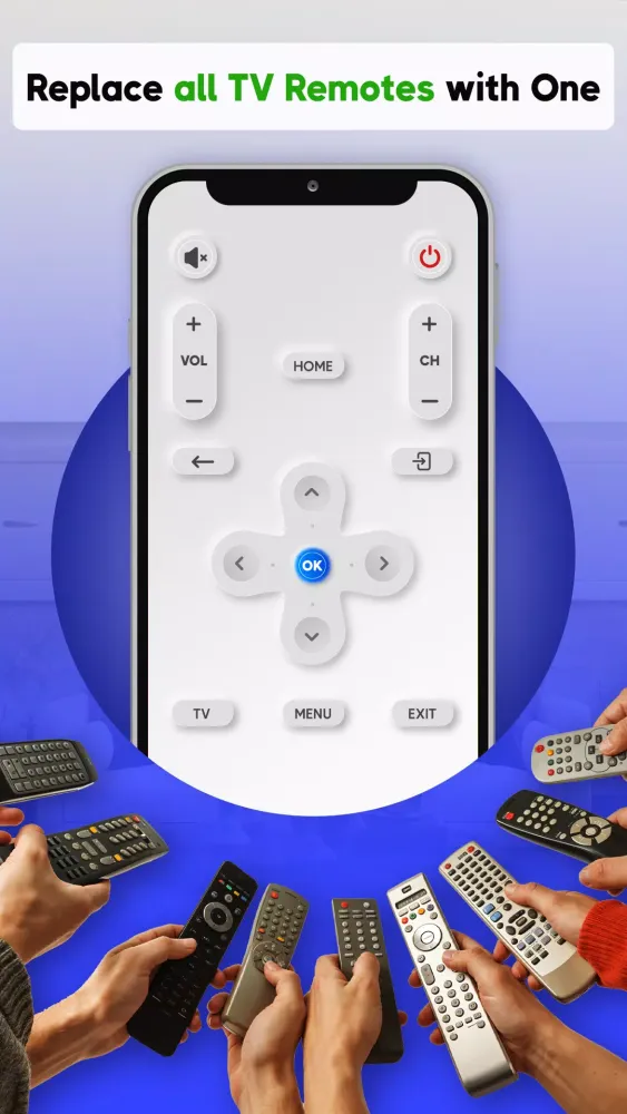 Universal TV Remote Control-IR Screenshots