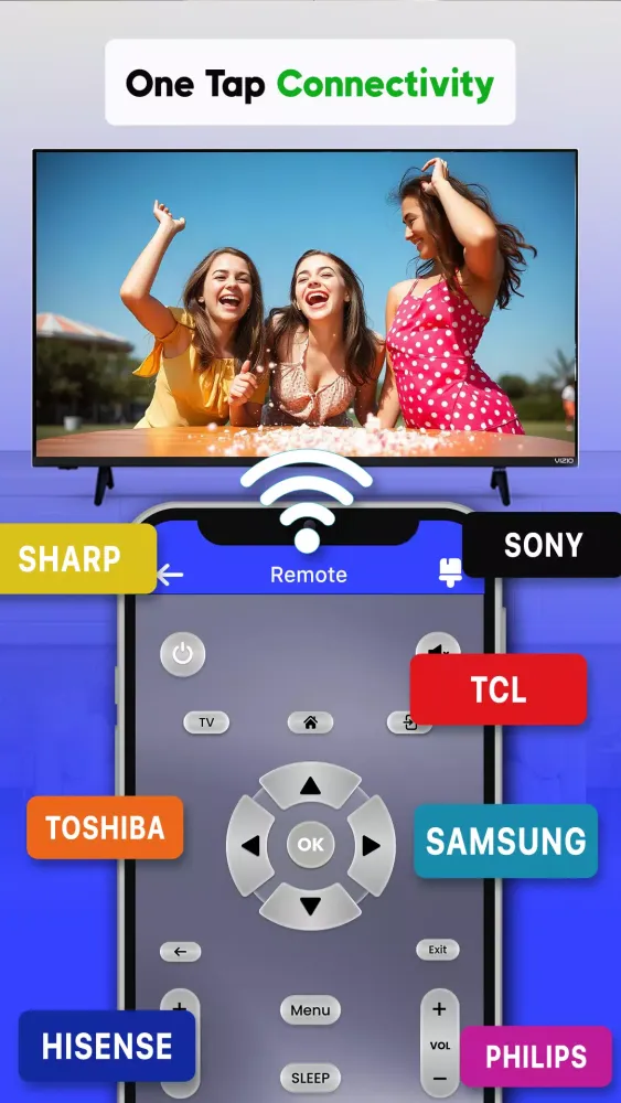 Universal TV Remote Control-IR Screenshots