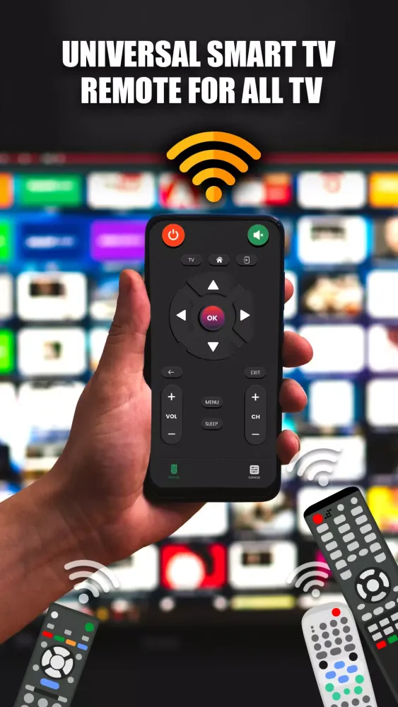 Universal TV Remote Control-IR Screenshots