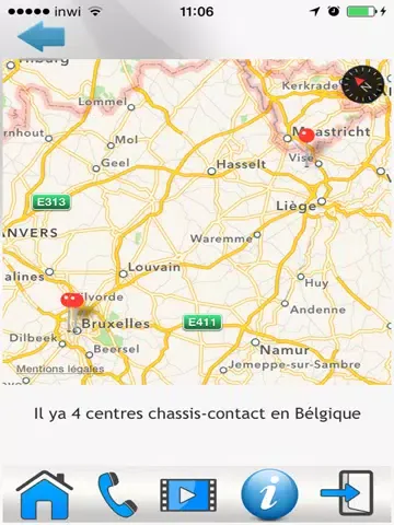 Chassis Contact iPad  Screenshots