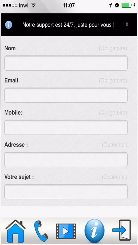 Chassis Contact Screenshots
