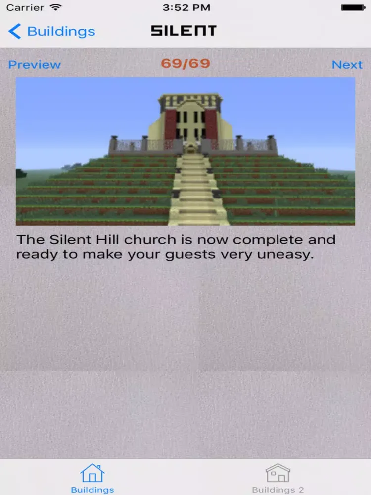 Unlimited Building Guide for Minecraft iPad  स्क्रीनशॉट