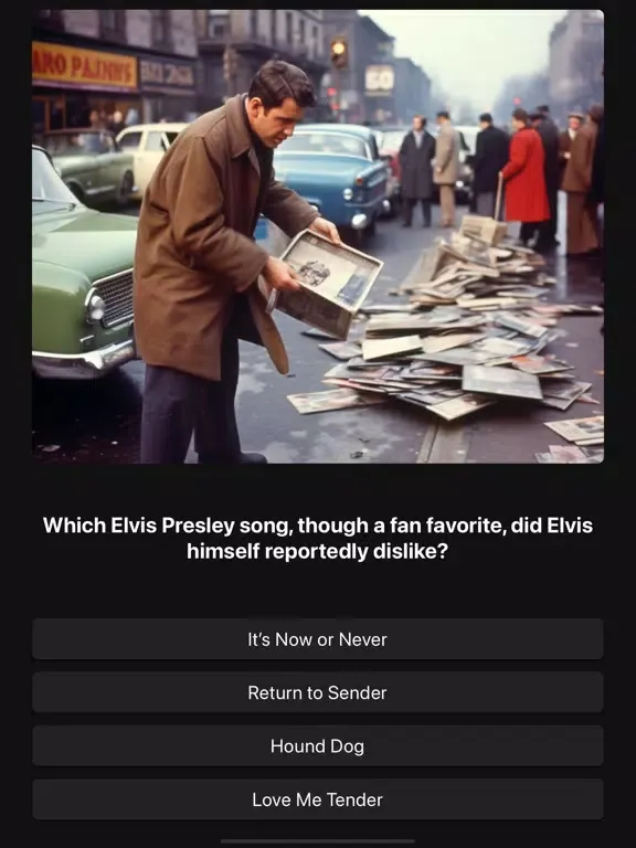 ภาพหน้าจอของ EPMusic iPad 