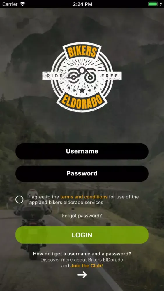 Ảnh chụp màn hình của Bikers Eldorado