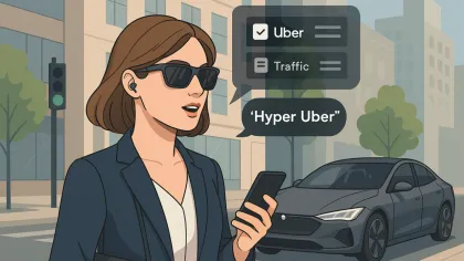 Hyper Uber: The AI-Powered Command that Merges Mobility, Intelligence & Wearables into the Future of Living 🚗🔊👓
