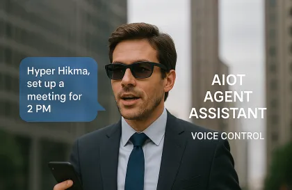 Transforming Your Bluetooth Sunglasses with Hyper AIoT Agent Assistant: The Future of Hands-Free Smart Wearables