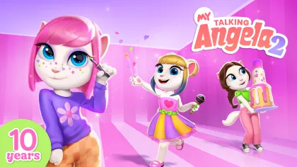 Talking Angela: Your Adorable Virtual Feline Companion