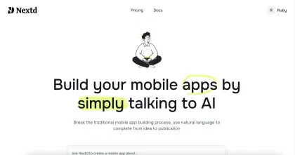 One-Sentence to Web & App: Nextd.ai Brings Today’s Ideas Online—Fast