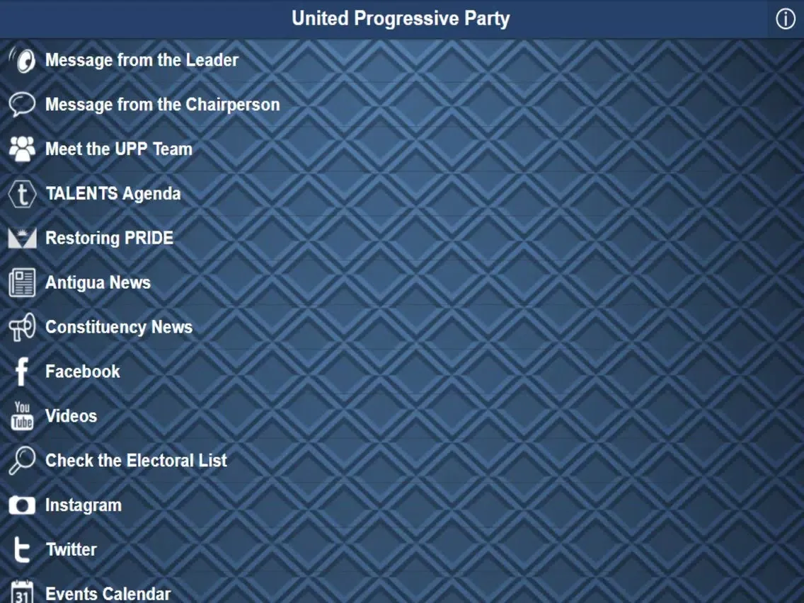 UPP Antigua and Barbuda iPad 应用截图