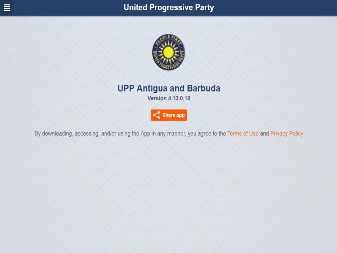 UPP Antigua and Barbuda iPad 应用截图