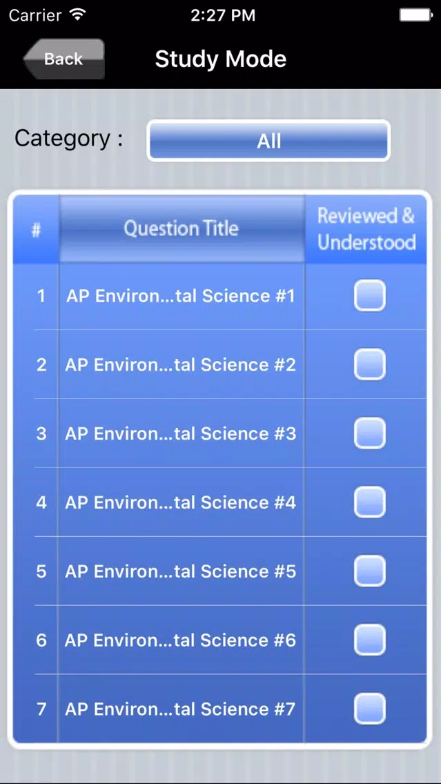 AP Environmental Exam Prep 스크린샷
