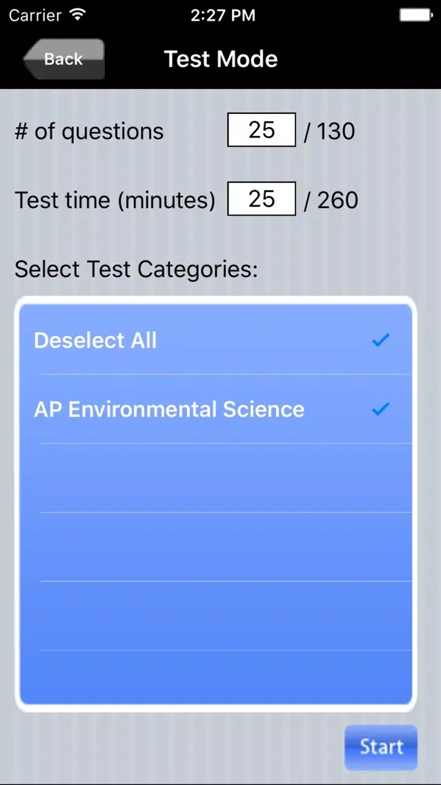 AP Environmental Exam Prep 스크린샷