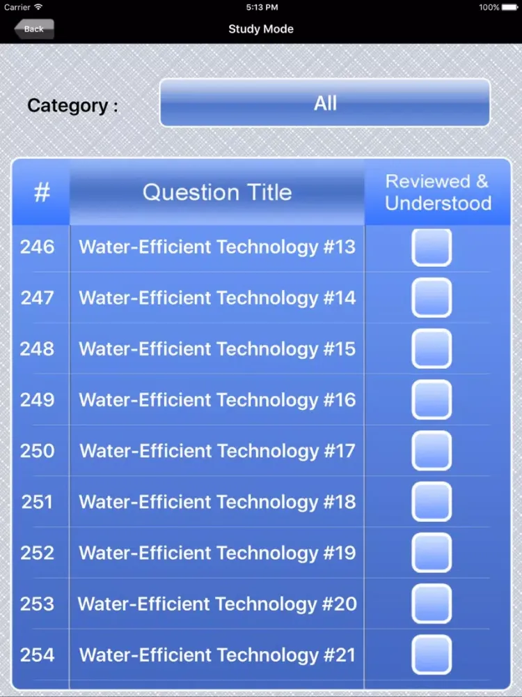 Capturas de pantalla de Green Plumbing Exam Prep iPad 