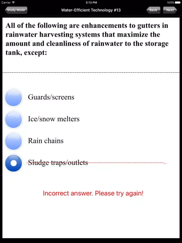 Capturas de pantalla de Green Plumbing Exam Prep iPad 