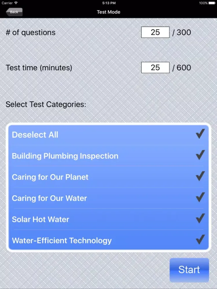 Capturas de pantalla de Green Plumbing Exam Prep iPad 