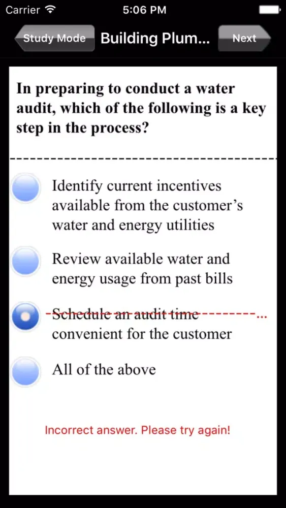 Capturas de pantalla de Green Plumbing Exam Prep
