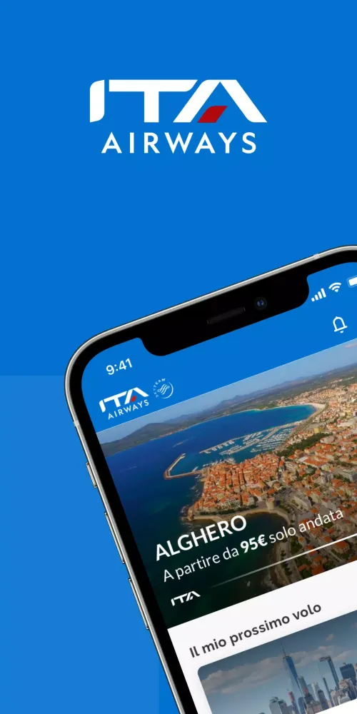 Screenshot di ITA Airways