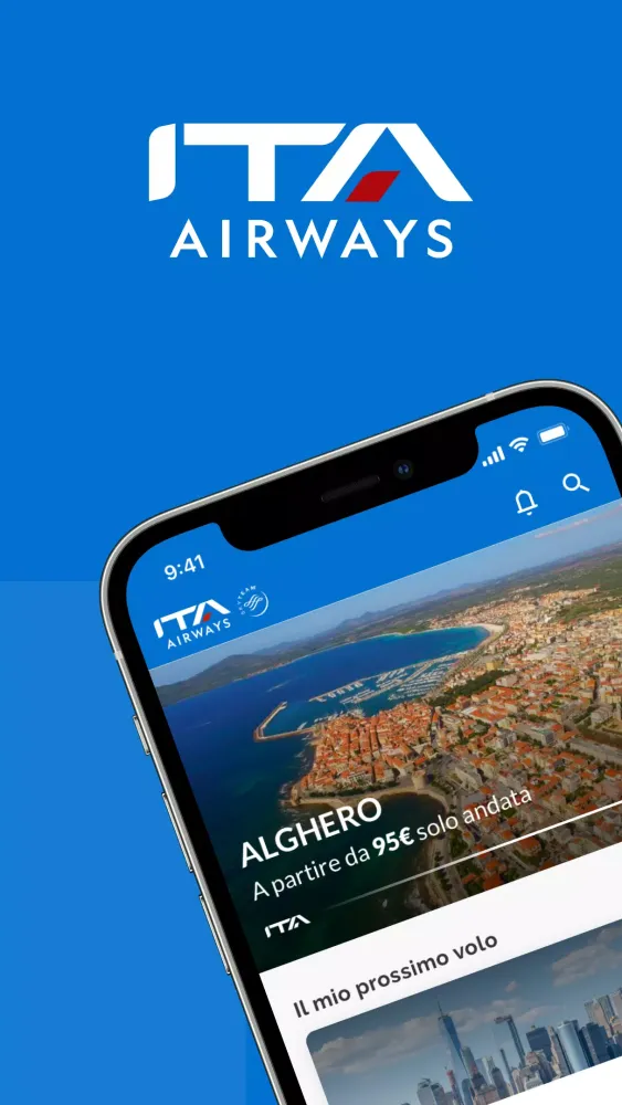 Screenshot di ITA Airways