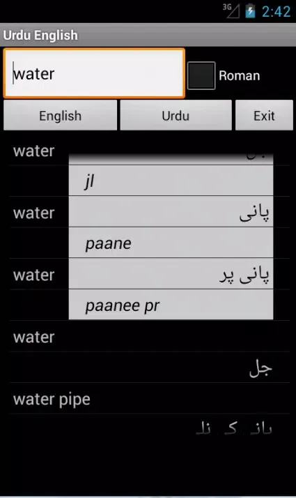 Urdu English应用截图