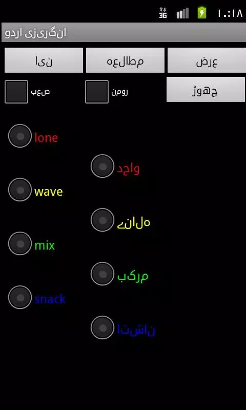 Urdu English应用截图