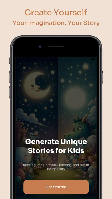 Zrzuty ekranu KidStory AI