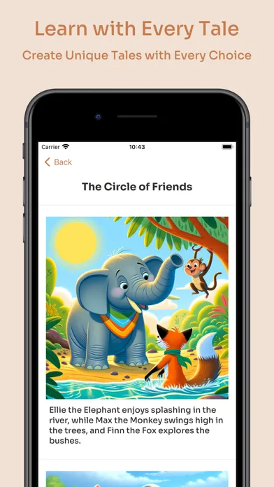 Zrzuty ekranu KidStory AI
