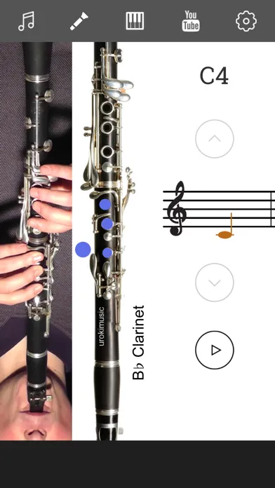 2D Clarinet Fingering Chart স্ক্রিনশট