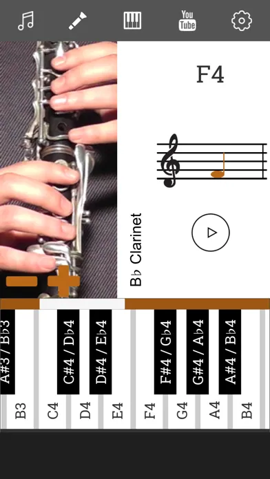 2D Clarinet Fingering Chart স্ক্রিনশট