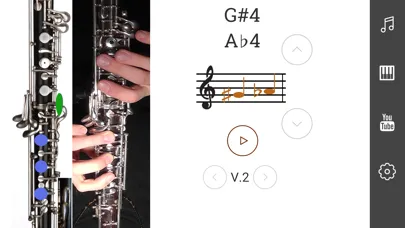 صور 2D Oboe Fingering Chart