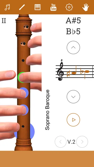 3D Recorder Fingering Chart স্ক্রিনশট