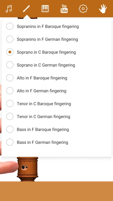 3D Recorder Fingering Chart স্ক্রিনশট