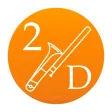 2D Trombone Slide Positions