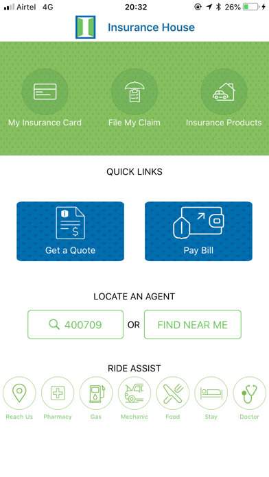 Ảnh chụp màn hình của Insurance House