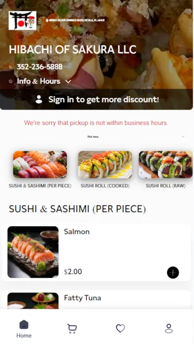Hibachi of Sakura應用截圖
