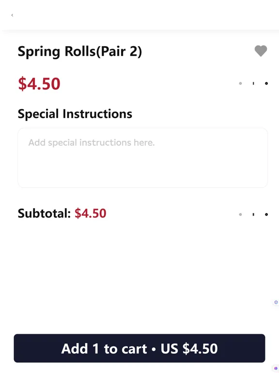 Ping On Restaurant iPad  Screenshots