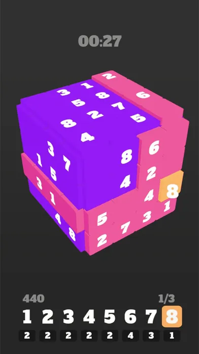 Ảnh chụp màn hình của Sudoku Master 3D
