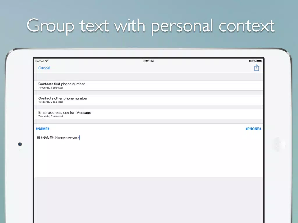 تصاویر Address Book Plus Plus iPad 