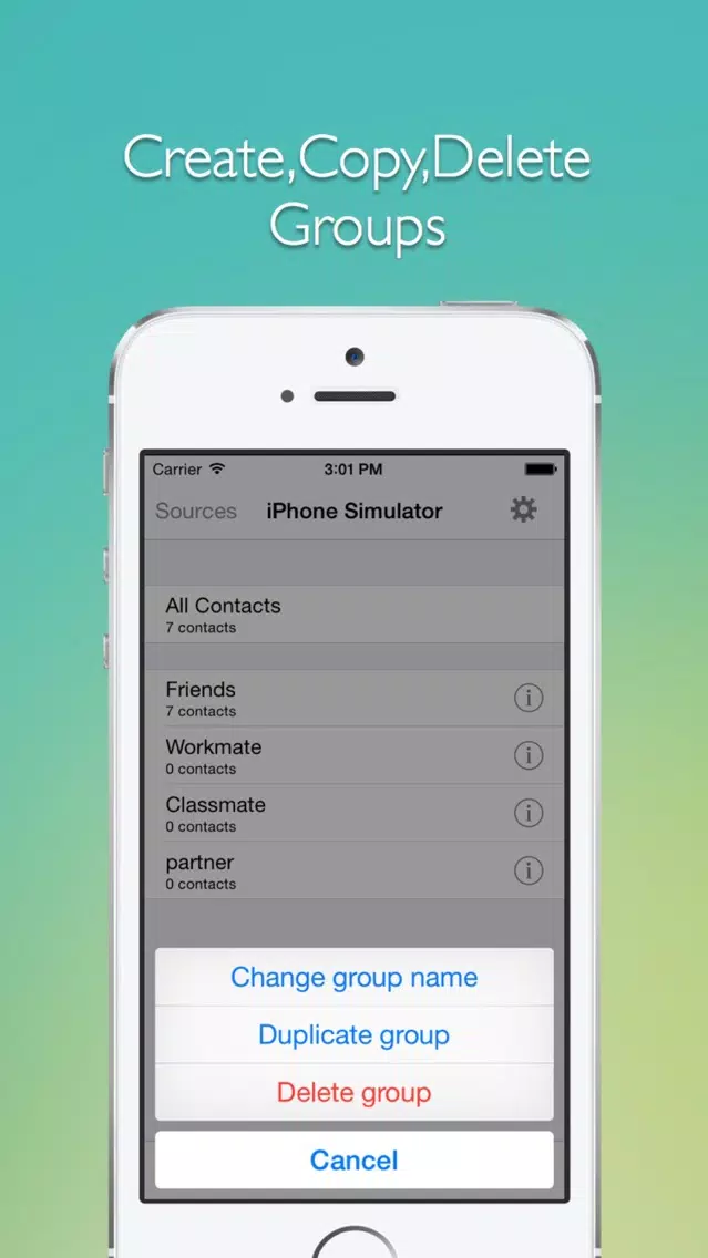 تصاویر Address Book Plus Plus