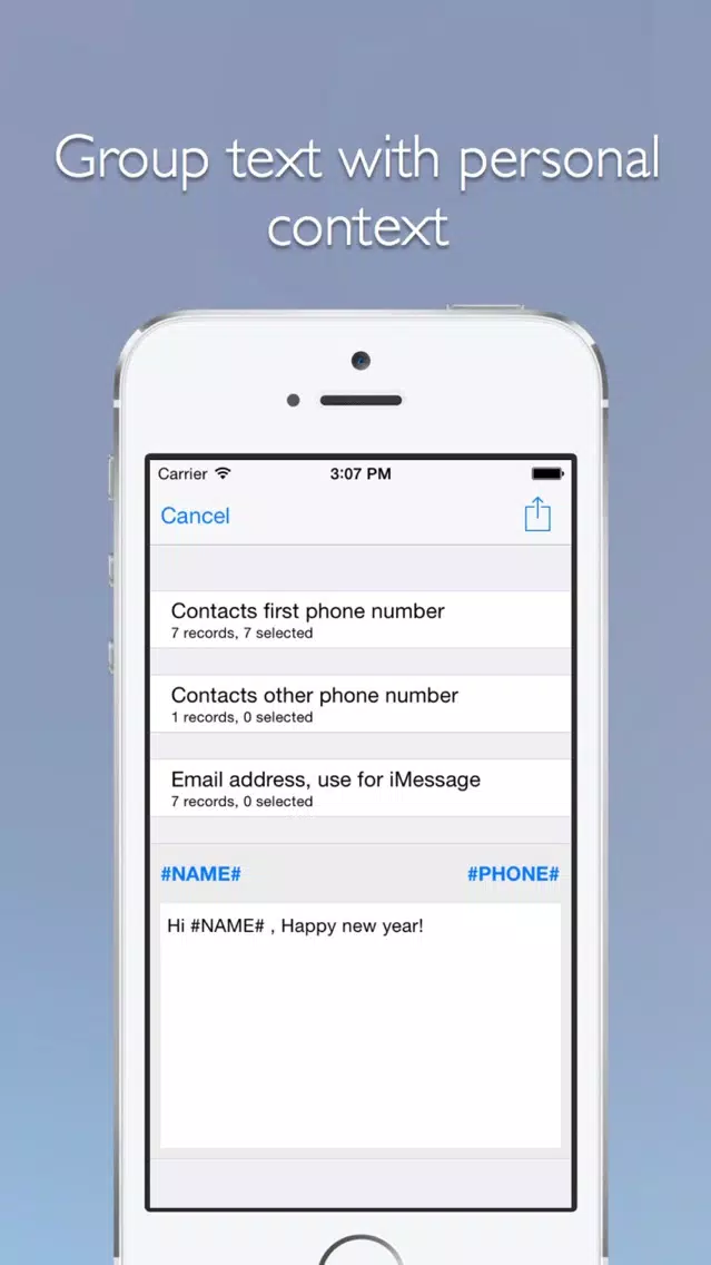 تصاویر Address Book Plus Plus