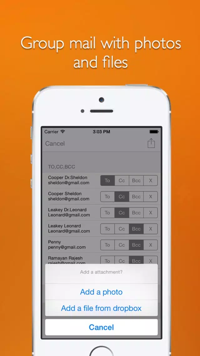 تصاویر Address Book Plus Plus