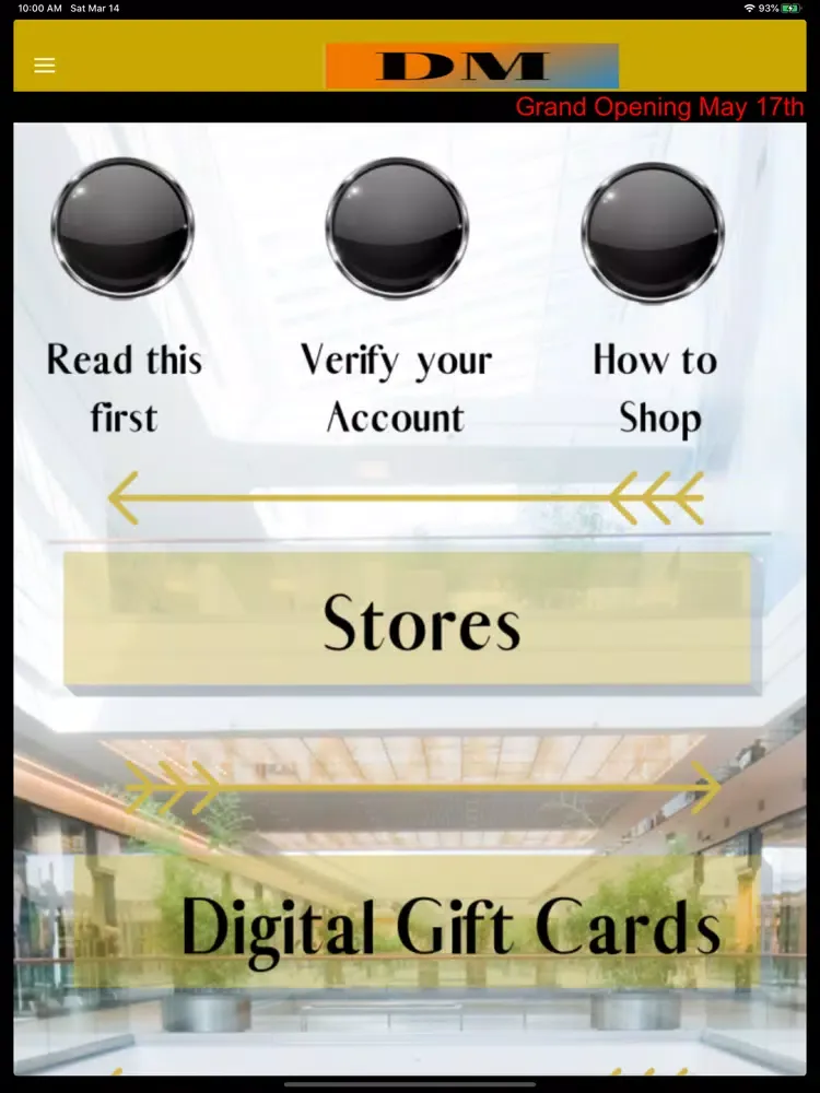 Скриншоты Digital Mall iPad 