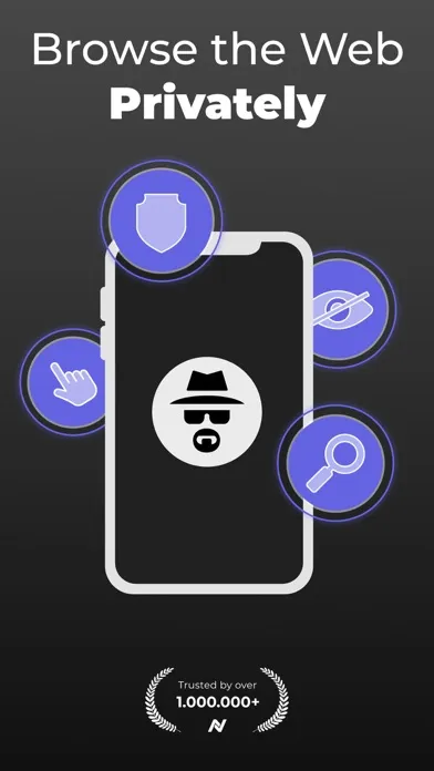 Incognito Private Browser स्क्रीनशॉट