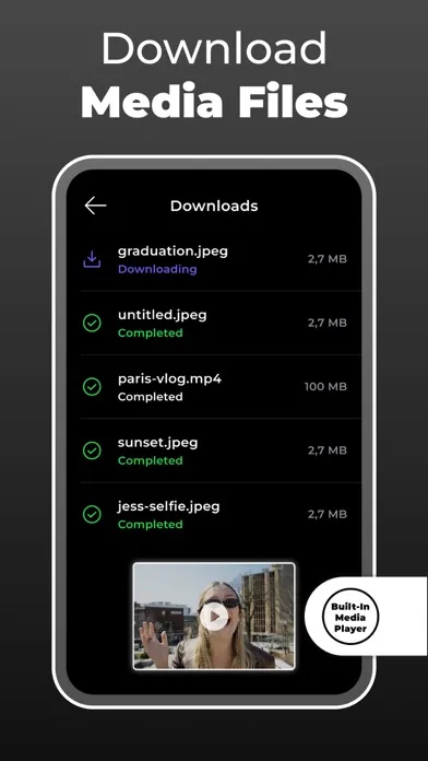Incognito Private Browser स्क्रीनशॉट