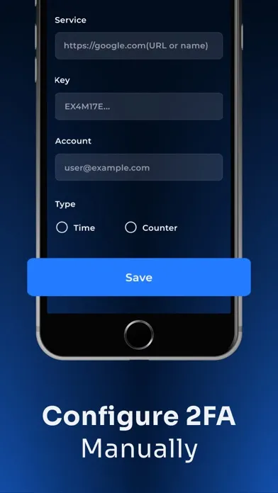 MFA Authenticator App Ekran Görüntüleri