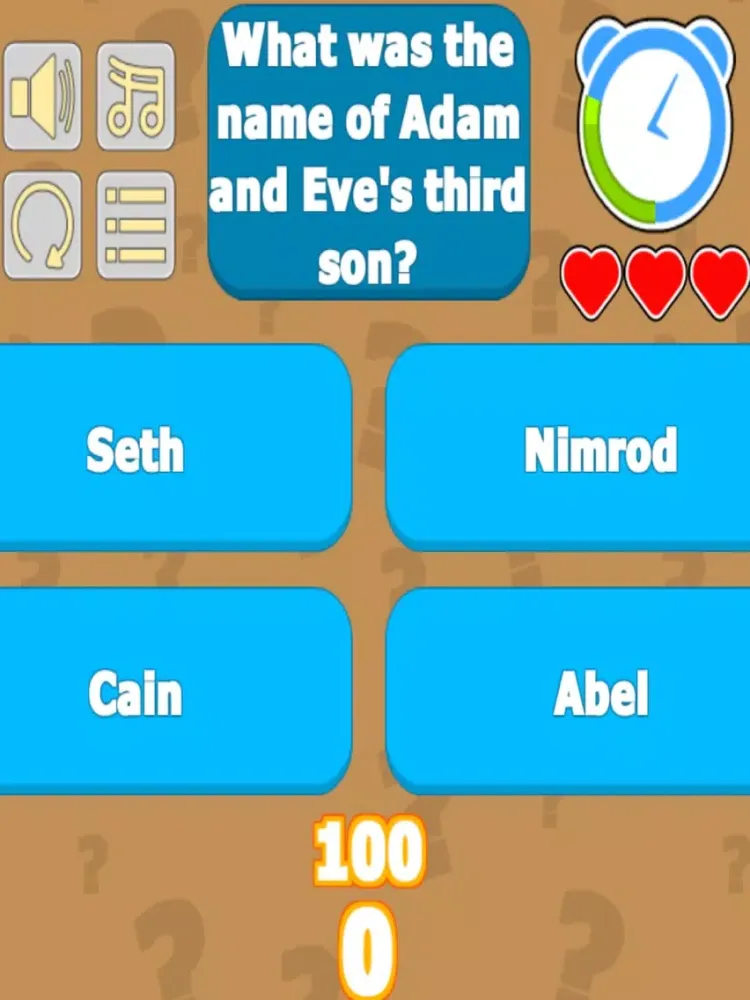 bible trivia games -christian bible quiz to grow faith with God. Test jesus quotes, religion facts and more iPad 应用截图