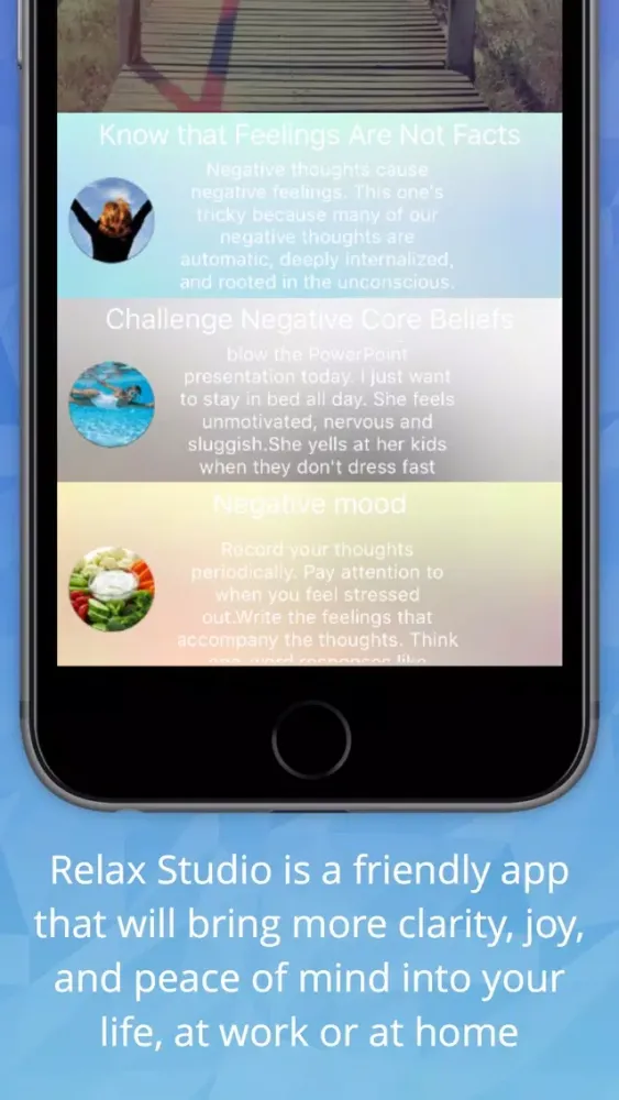 Relax Studio - Meditate, Relax, Breathe & Enjoy Simple Guided Mindfulness Stress Reduction سکرین شاٹس