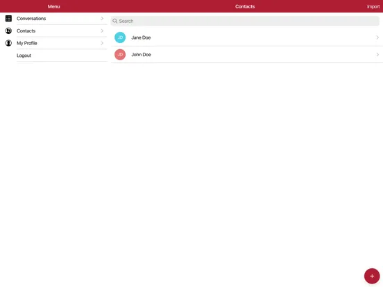AvaText iPad  Ekran Görüntüleri
