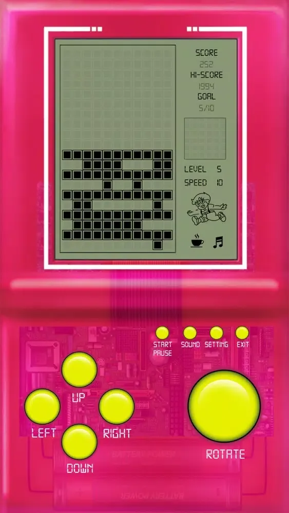 Ảnh chụp màn hình của Brick Game: Retro Game 90's