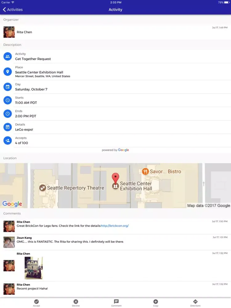 Zrzuty ekranu Bisbee - Make great plans! iPad 