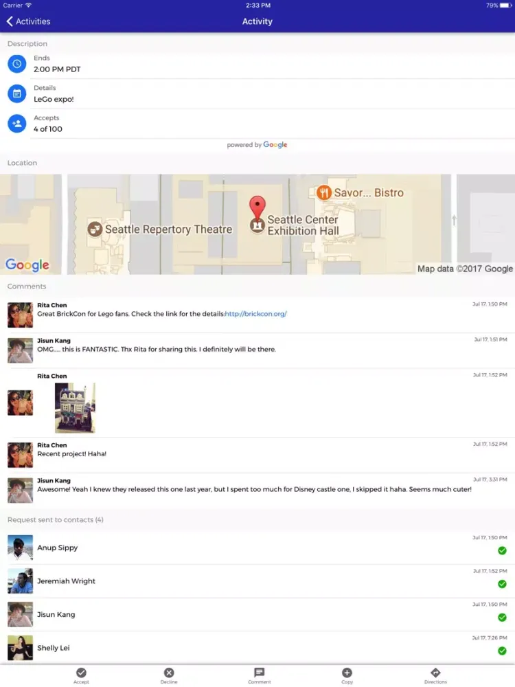 Zrzuty ekranu Bisbee - Make great plans! iPad 